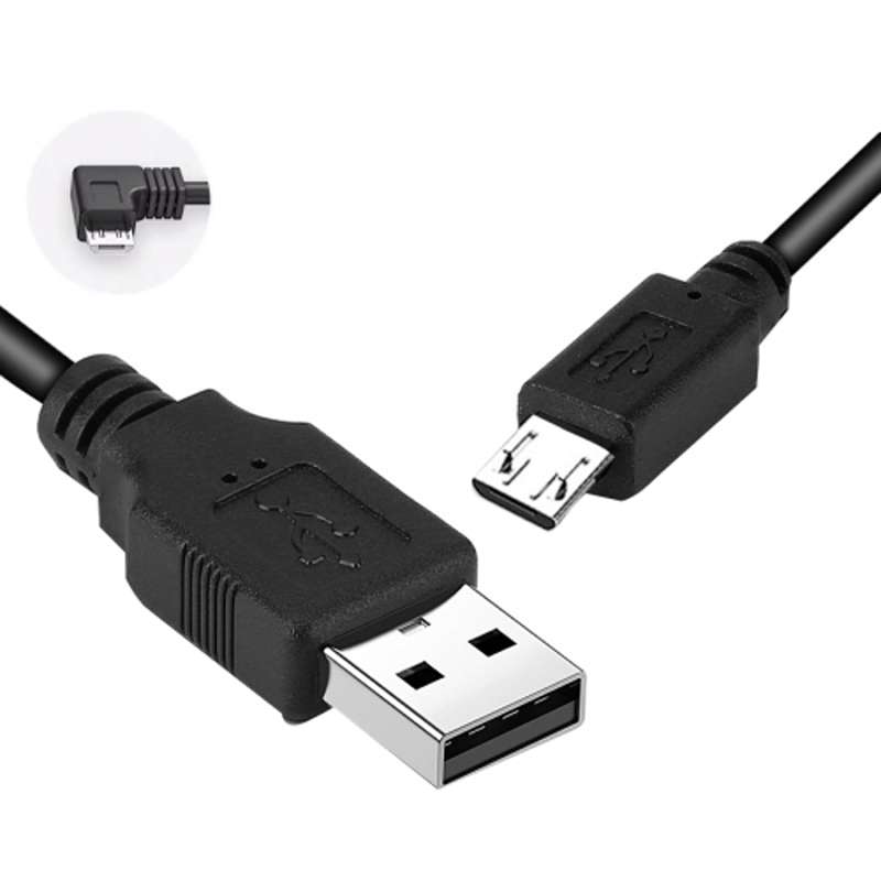 Driving Recorder Power Cord USB Car Charger Antihypertensive Line, Style: 3.5m+2A(Android Left Bend)