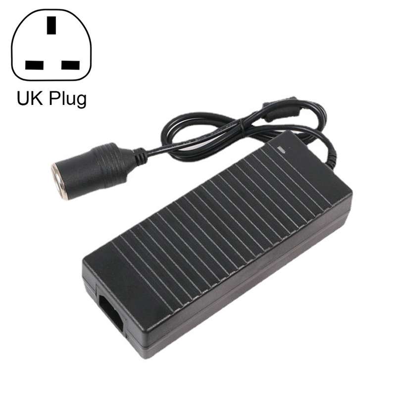 220V To 12V Power Converter 15A Car to Household Power Adapter, Plug Type: UK Plug