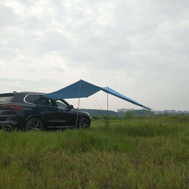 Outdoor Picnic Camping Tent On The Side Of The Car Rain-proof Sun Canopy 200x440cm(Green)
