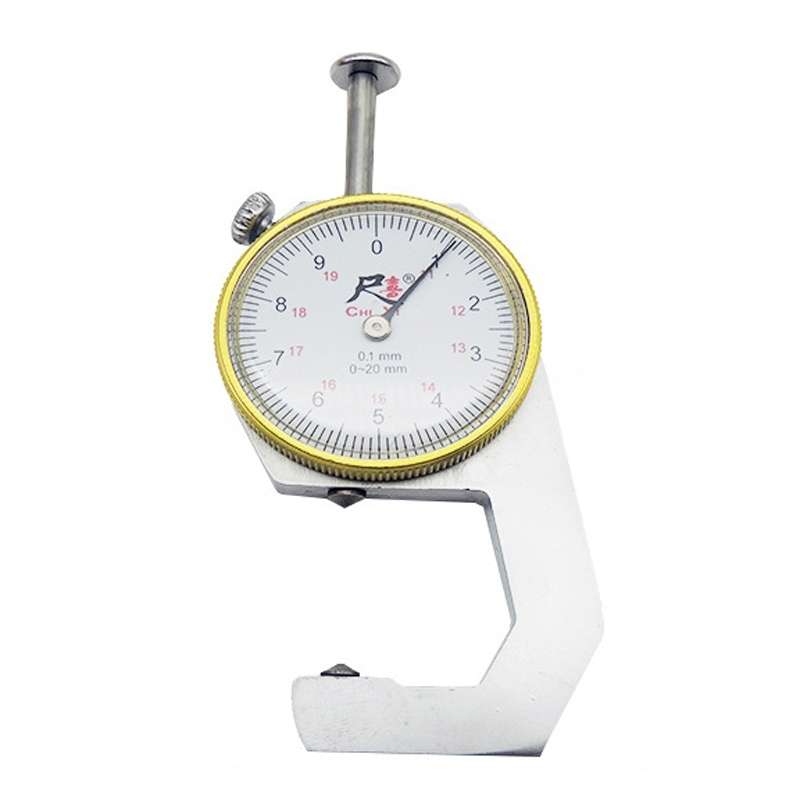 CHIXI Handheld Thickness Gauge Paper Thickness Gauge, Specification: Boutique 0-20mm Pointed Head