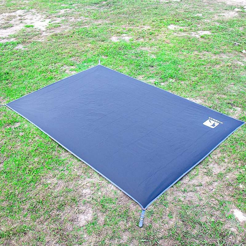 Outdoor Tent Mats Thickened Oxford Cloth Waterproof Picnic Mat, Size: 240x210cm(Grey)