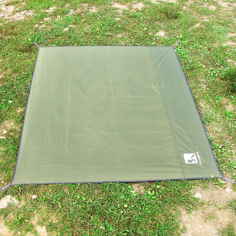Outdoor Tent Mats Thickened Oxford Cloth Waterproof Picnic Mat, Size: 240x210cm(Grey)