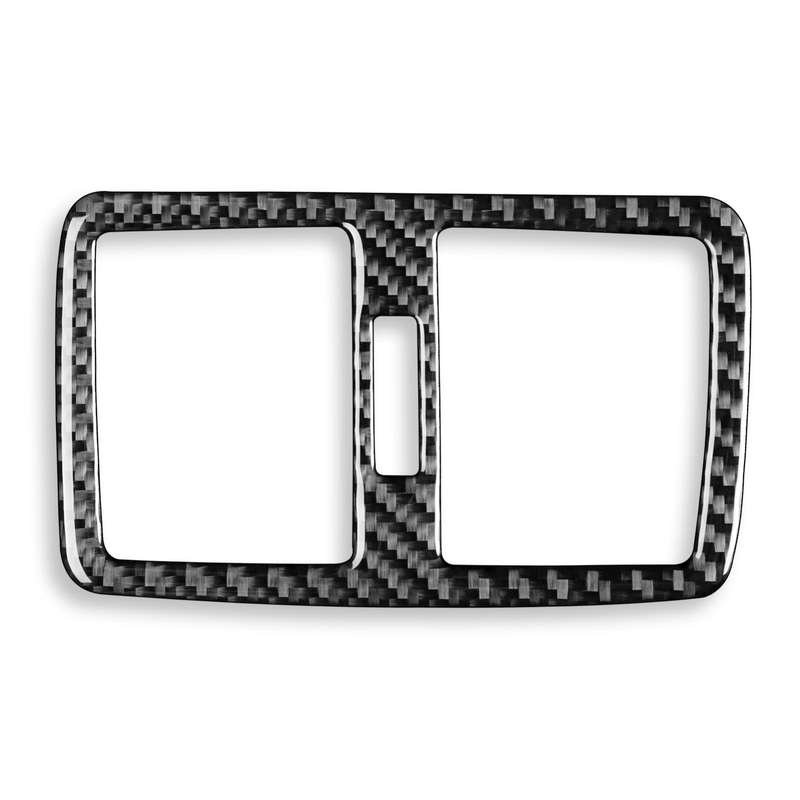 For BMW X1 F48/X2 F39 Rear Center Air Outlet Sticker(Black)