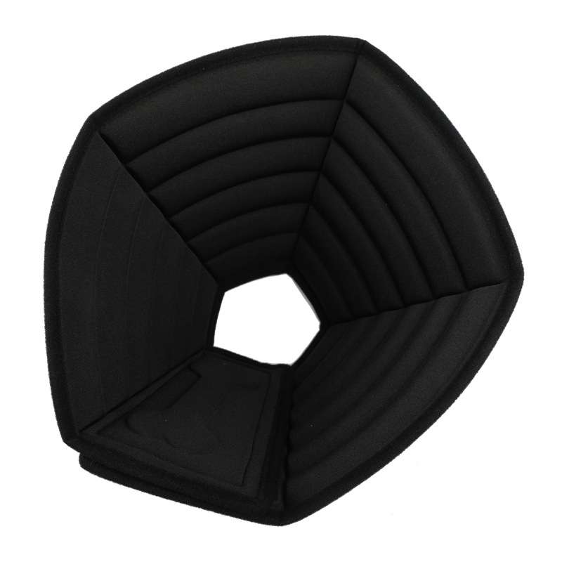 Pet Grooming Anti-Bite Neck Ring, Specification: L(Grey)