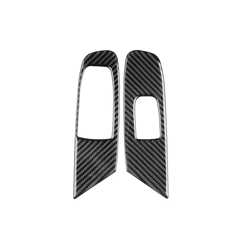 For Chevrolet Corvette C8 Left-Hand Drive Door Lift Panel Sticker(Black)