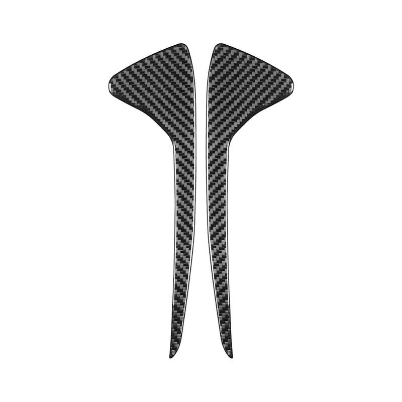 For Chevrolet Corvette C8 2pcs /Set Front Groove Side Decoration Sticker(Black)