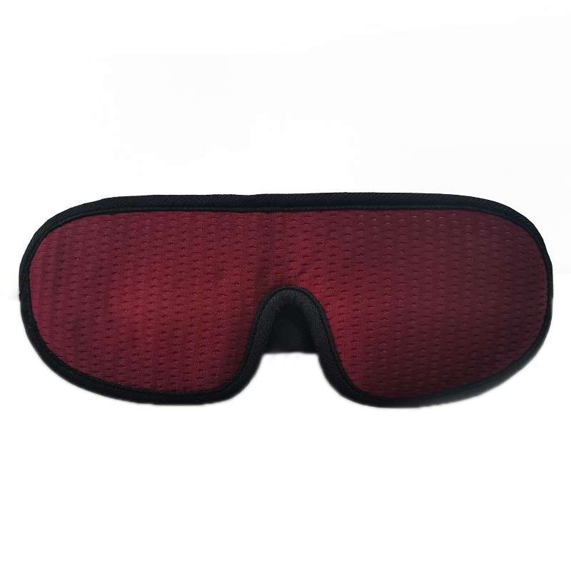 3D Breathable Shading Eye Protection Sleep Eye Mask(Black)