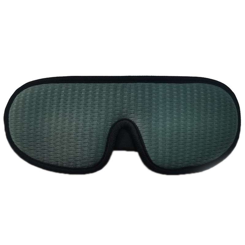 3D Breathable Shading Eye Protection Sleep Eye Mask(Black)