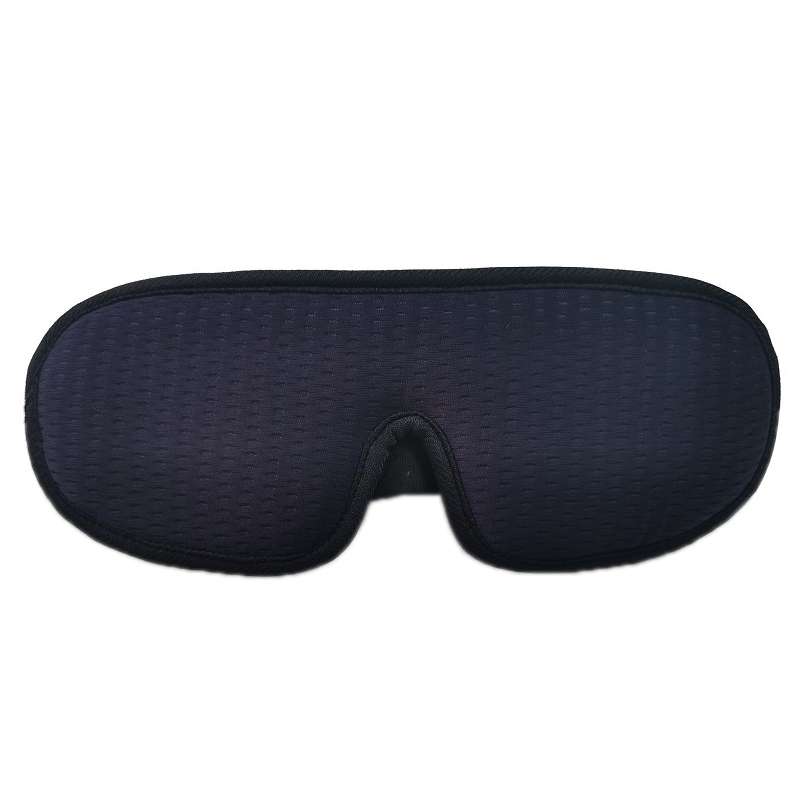 3D Breathable Shading Eye Protection Sleep Eye Mask(Black)