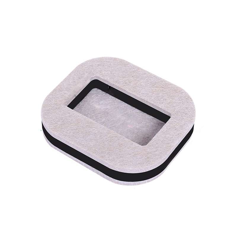 5 PCS Computer Seat Pulley Holder Chair Roller Non-slip Pad(Round Bean Color Plastic Bottom)