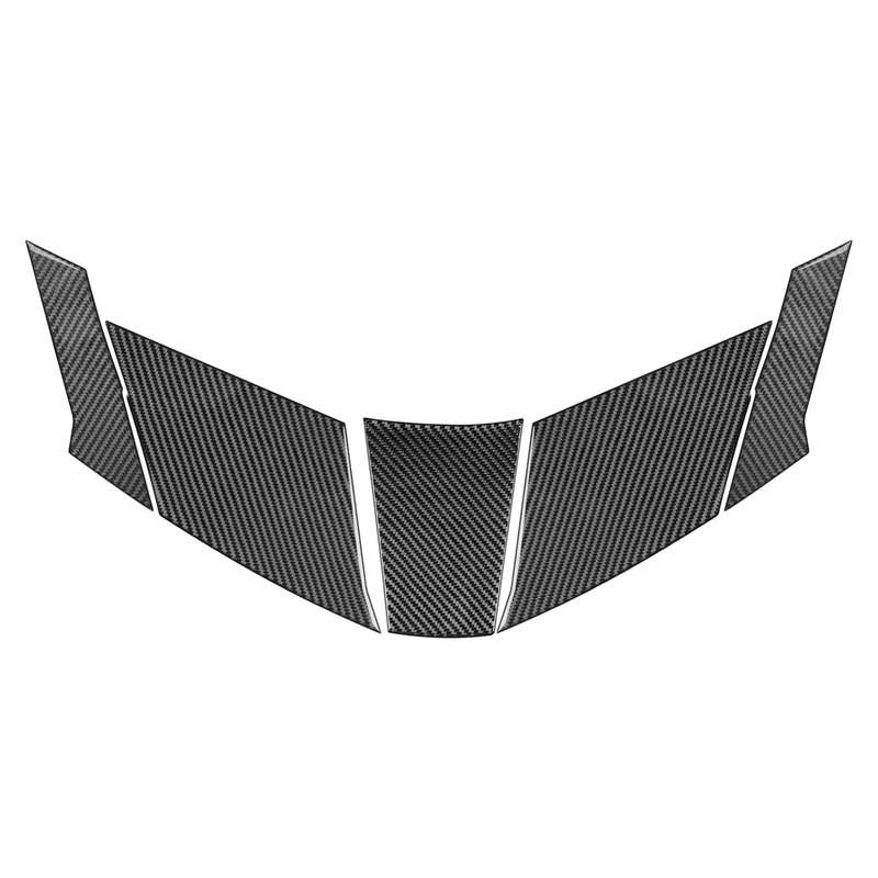 For Chevrolet Corvette C8 5pcs /Set Engine Under-Mount Stickers(Black)