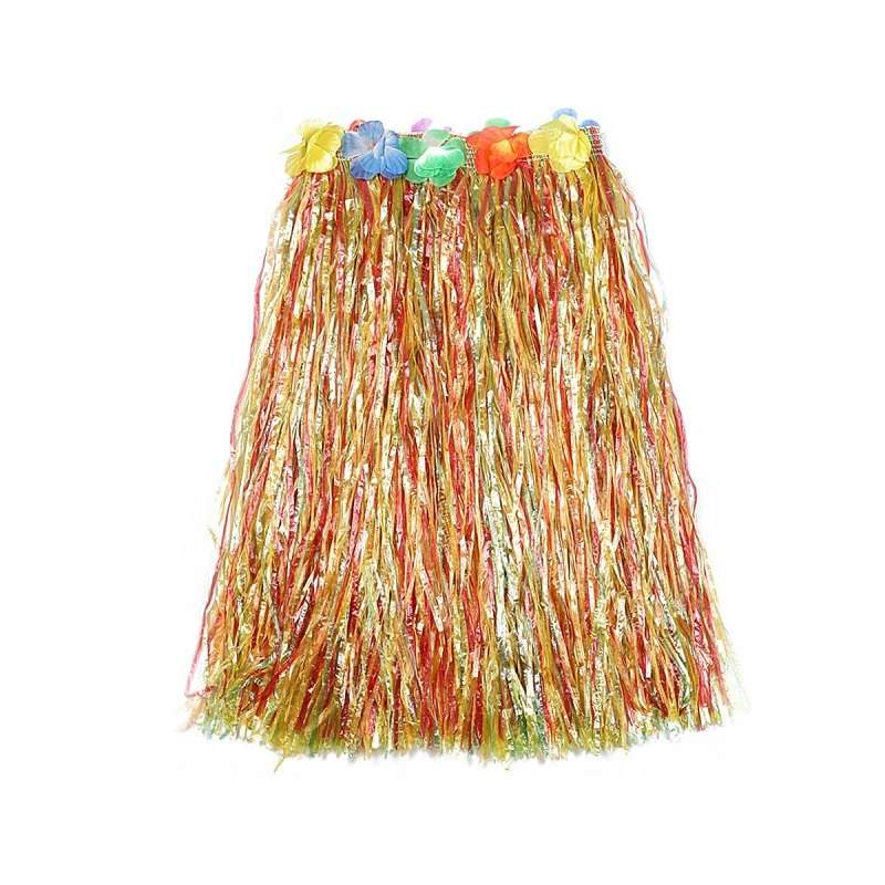 3 PCS Hawaiian Hula Party Show Dress Up Props, Size: 40cm(Single Layer Colorful)
