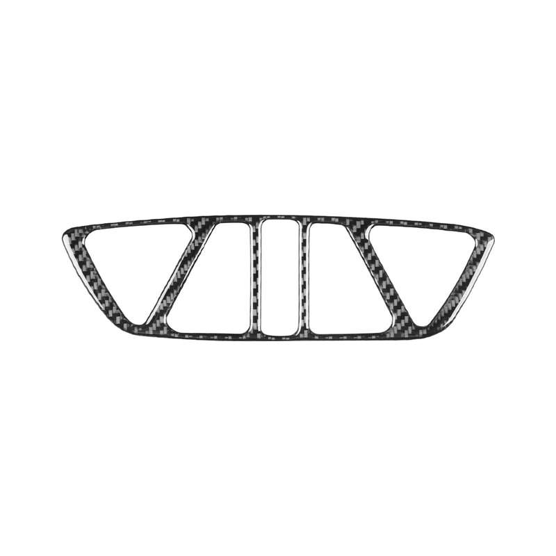 For Chevrolet Corvette C8 Trunk Buckle Decorative Sticker(Black)
