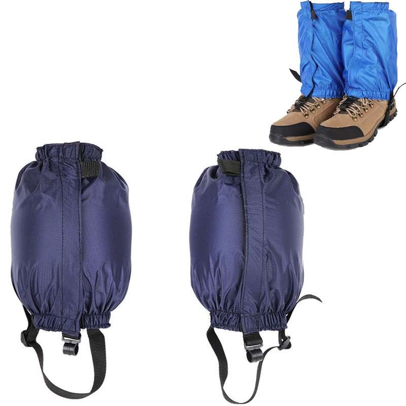 04 Outdoor Short Mountaineering Anti-Snow Leg Covers(Black)