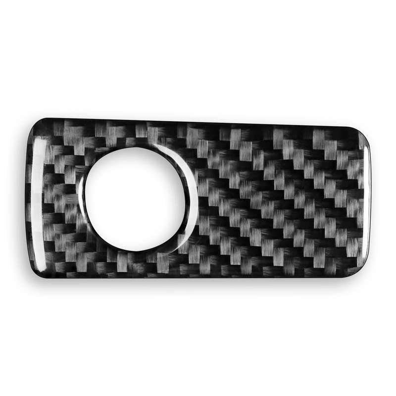 For BMW X1 F48/X2 F39 Left-Hand Drive Glove Box Handle Sticker(Black)
