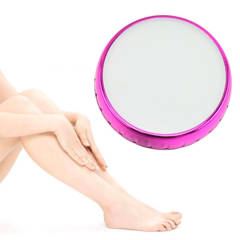 Manual Glass Shaver Physical Painless Gentle Epilator(Silver)