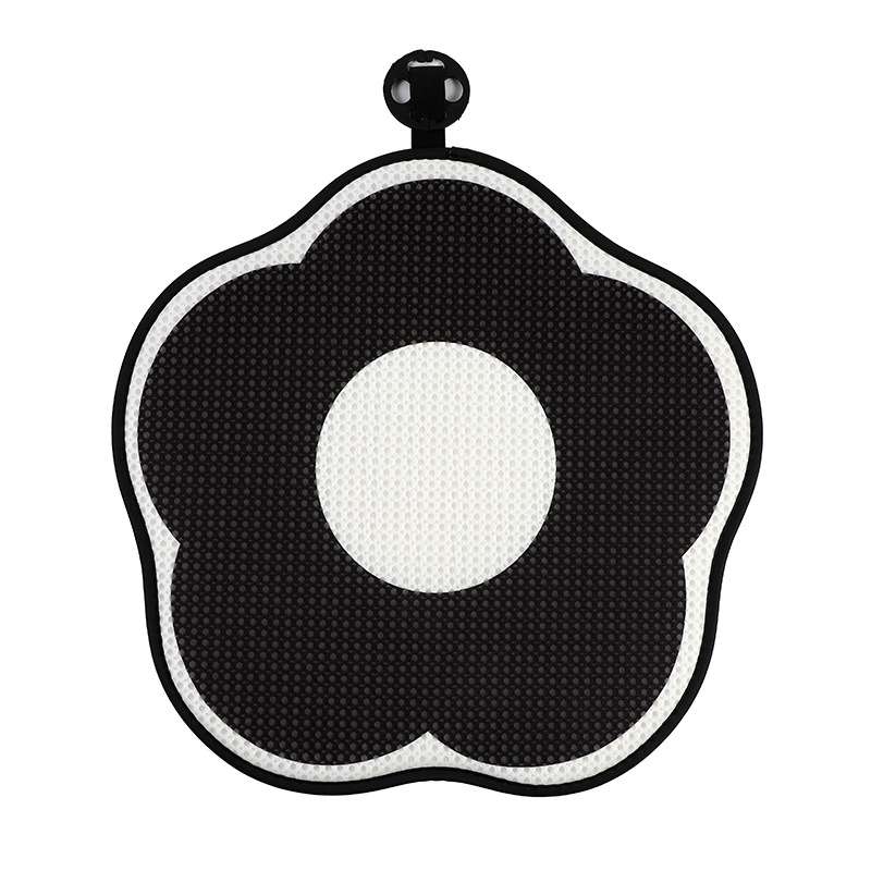 Ice Silk Simple Car Breathable Seat Cushion Cool Pad Summer Universal, Style: Honeycomb Flower Front