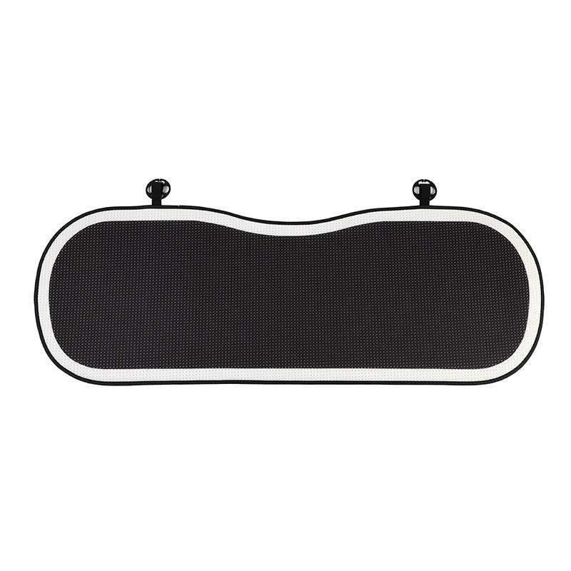 Ice Silk Simple Car Breathable Seat Cushion Cool Pad Summer Universal, Style: Honeycomb Back Row
