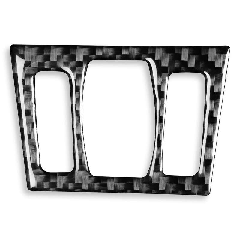 For BMW X1 F48/X2 F39 Central Air Outlet Knob Sticker(Black)