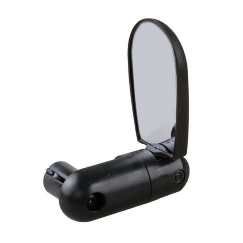 2 Pairs Adjustable Bicycle Flat Rearview Mirror Cycling Accessories(Yellow)