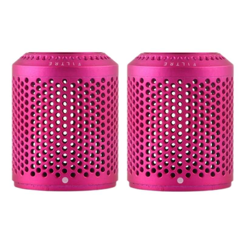 2 PCS Outer Cover Dust Filter for Dyson Hair Dryer HD01/HD03/HD08(Silver)