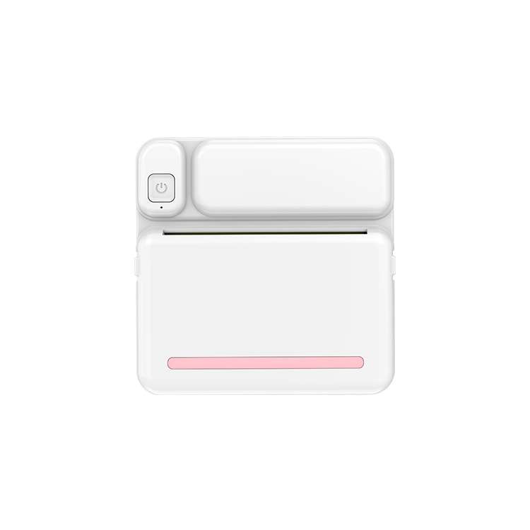 C19 200DPI Student Homework Printer Bluetooth Inkless Pocket Printer Pink