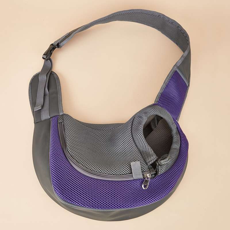 Pet Bag Widened Shoulder Strap Breathable Messenger Cat Bag,Size: Small(Pink)