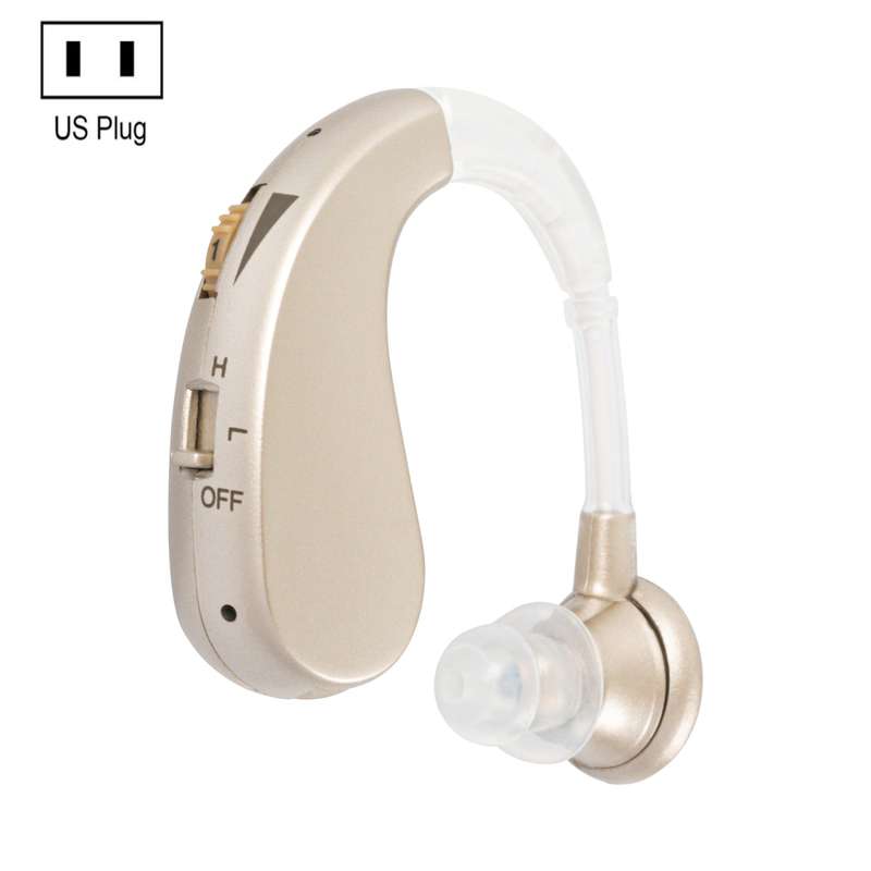 Hearing Aid Audiphones Sound Amplifier US Plug(Blue)