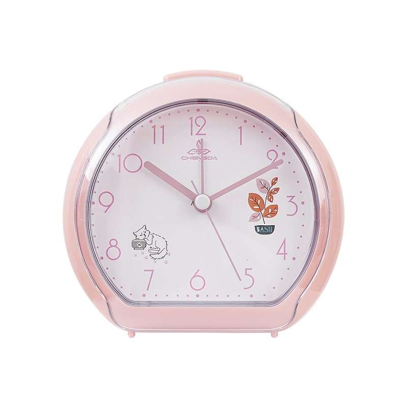 Cute Children Small Alarm Clock Bedside Night Light Clock(A306 Green)
