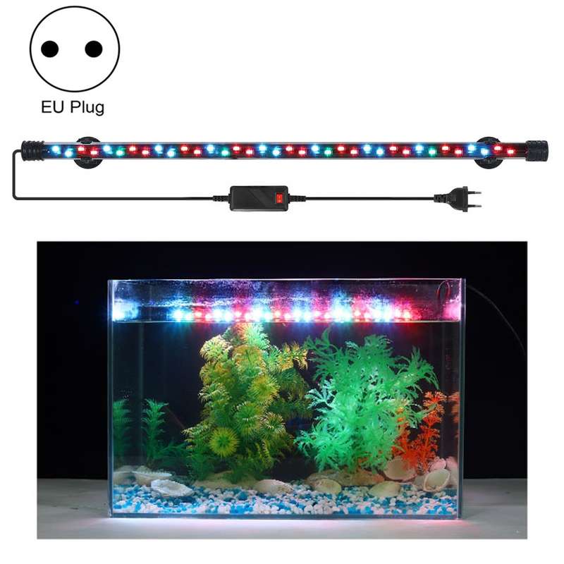 Q50BW Blue+White Light 90-260V Aquarium Diving Light LED Fish Tank Light(US Plug)
