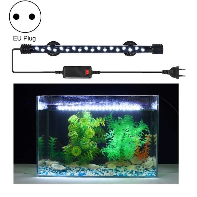 Q50BW Blue+White Light 90-260V Aquarium Diving Light LED Fish Tank Light(US Plug)