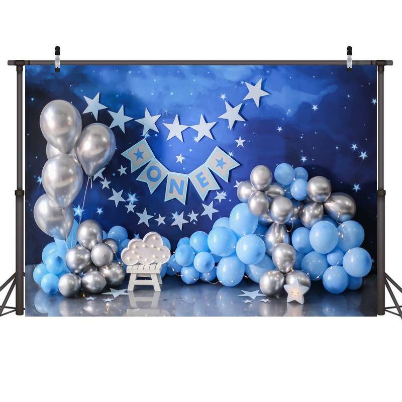 2.1m X 1.5m Birthday Party Shooting 3D Printed Background Cloth(4725)