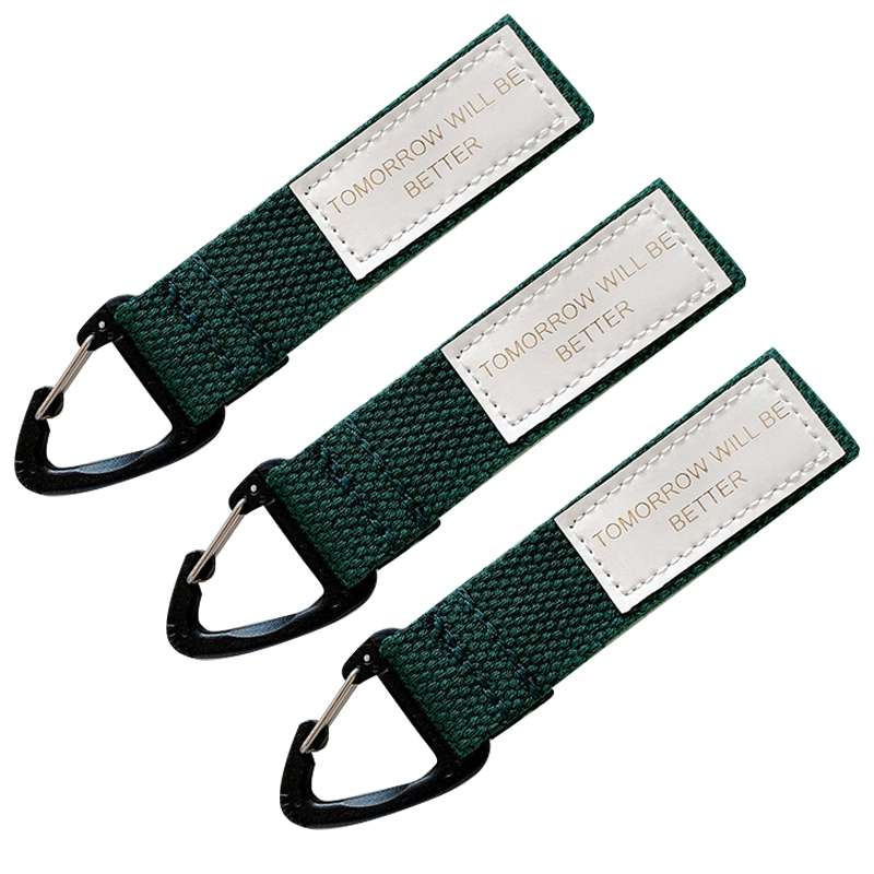 3PCS Mobile Phone Case Wrist Strap Lanyard School Bag Pendant Decoration(White)