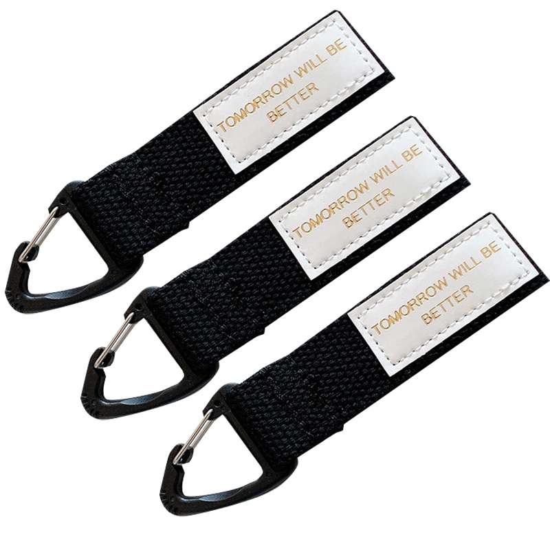 3PCS Mobile Phone Case Wrist Strap Lanyard School Bag Pendant Decoration(White)