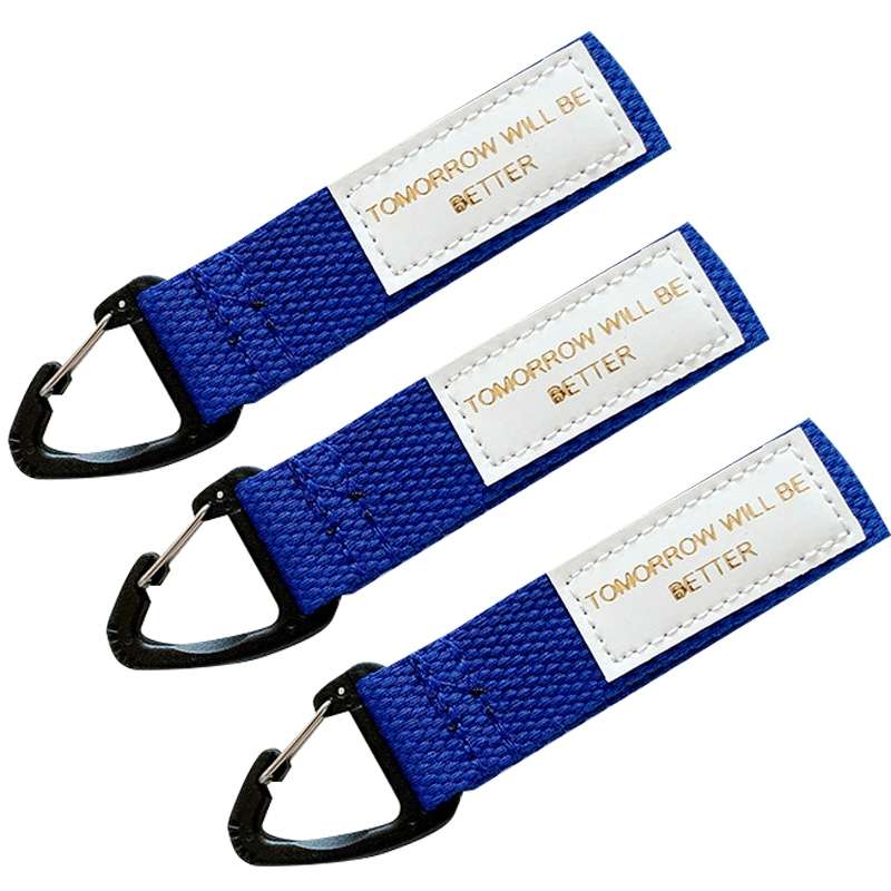3PCS Mobile Phone Case Wrist Strap Lanyard School Bag Pendant Decoration(White)