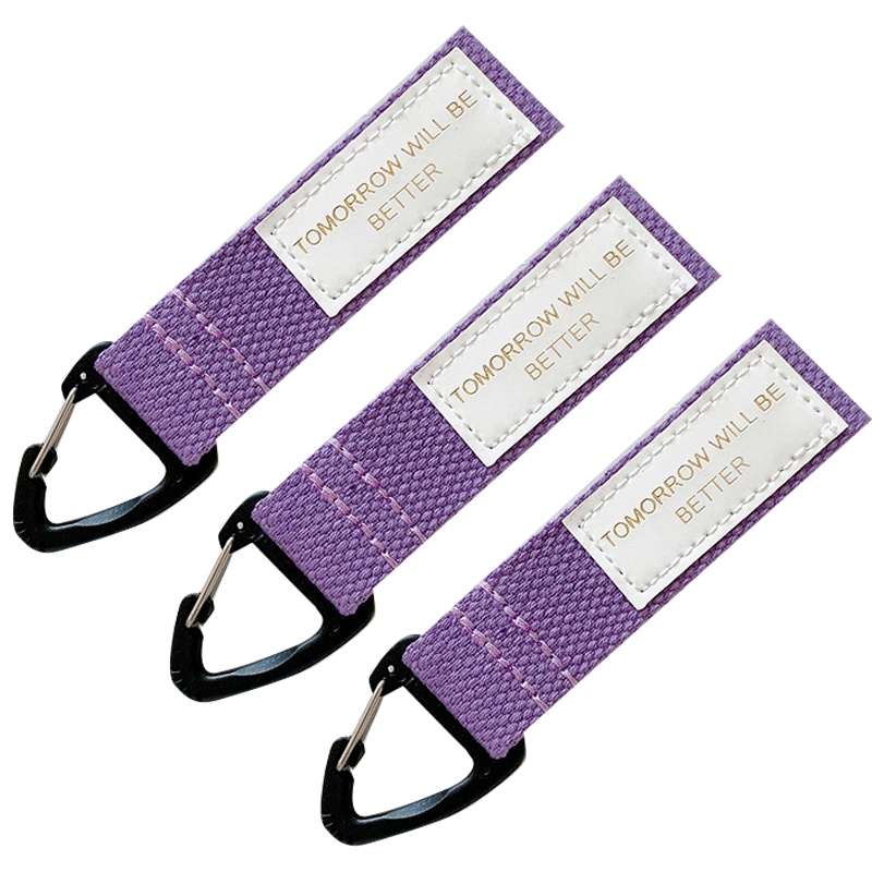 3PCS Mobile Phone Case Wrist Strap Lanyard School Bag Pendant Decoration(White)