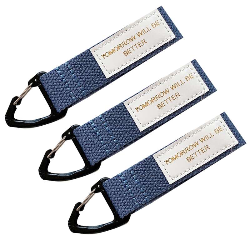 3PCS Mobile Phone Case Wrist Strap Lanyard School Bag Pendant Decoration(White)