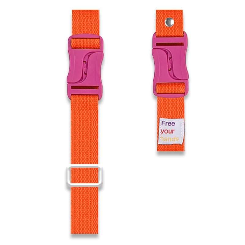 2PCS Crossbody Adjustable Phone Strap Phone Case Camera Bag Lanyard(Red)