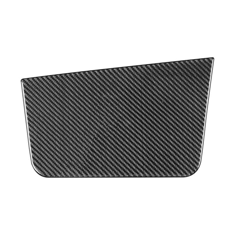 For Chevrolet Corvette C8 Right-Hand Drive Passenger Panel Sticker(Black)