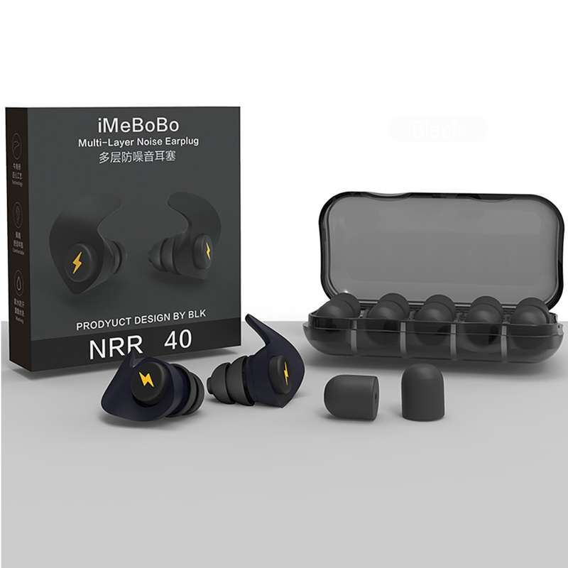 Anti-noise Sleep Earplugs Soundproof Earplugs(Red)
