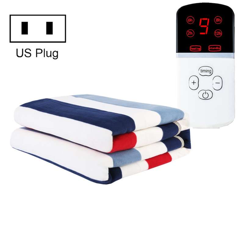 150x120cm Single Control Adjustable Temperature Electric Blanket Electric Mattress(UK Plug)