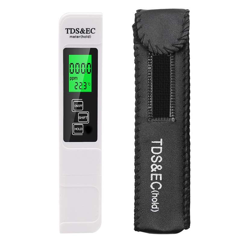 Backlight Model TDS & EC Water Quality Test Pen Meter Conductivity Test Pen(Blue)