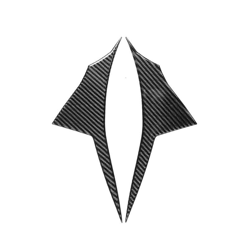 For Chevrolet Corvette C8 2pcs /Set Car Door Decorative Sticker(Black)