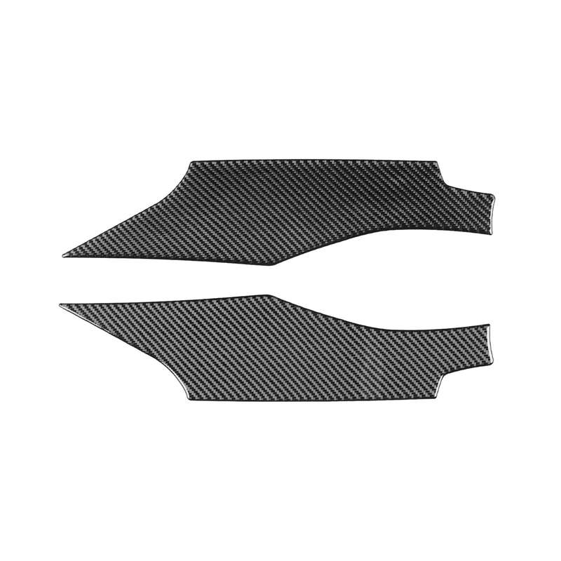 For Chevrolet Corvette C8 2pcs /Set Door Panel Decorative Sticker(Black)