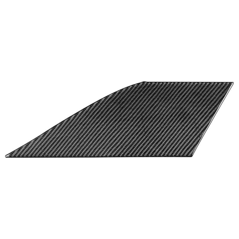 For Chevrolet Corvette C8 Right-Hand Drive Front Storage Vent Sticker(Black)