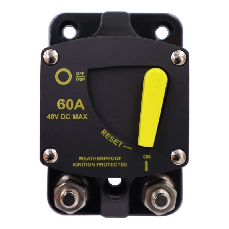 60A CB6 Car RV Yacht Audio Restore Insurance Holder Switch