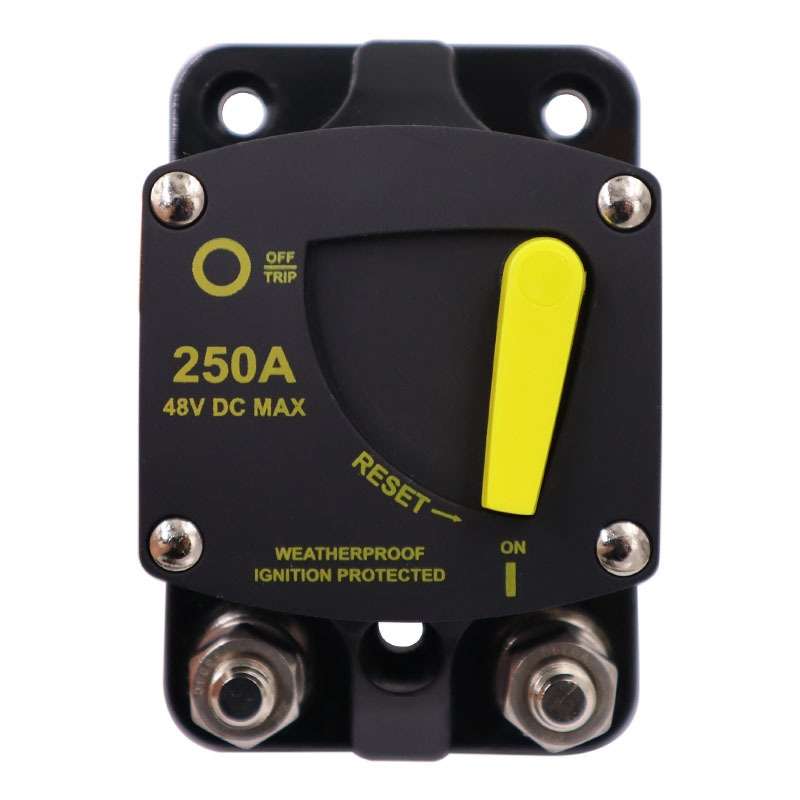 250A CB6 Car RV Yacht Audio Restore Insurance Holder Switch