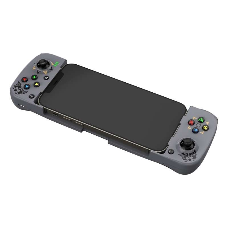 D3 Telescopic BT 5.0 Game Controller For IOS Android Mobile Phone(Red Blue)