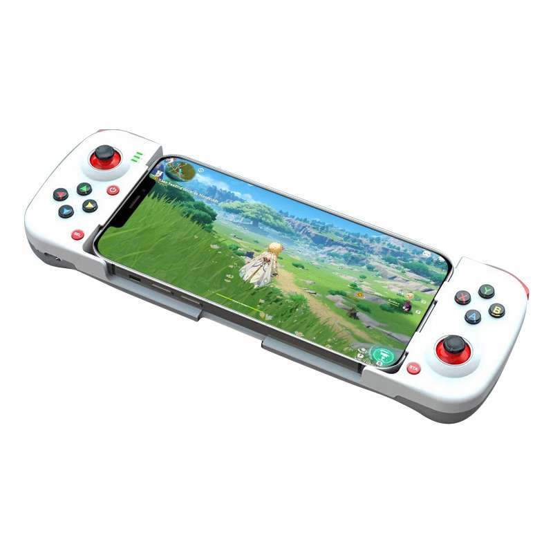 D3 Telescopic BT 5.0 Game Controller For IOS Android Mobile Phone(Red Blue)