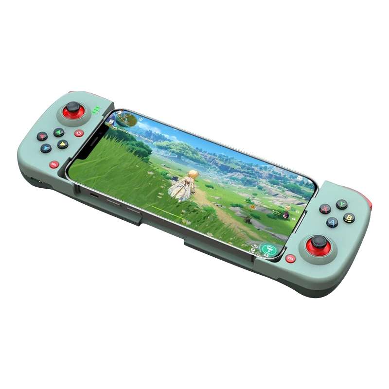 D3 Telescopic BT 5.0 Game Controller For IOS Android Mobile Phone(Red Blue)